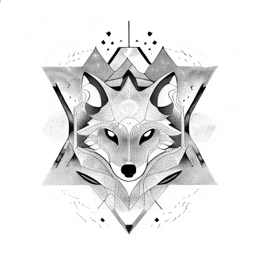 Yin Yang Wolf And Fox