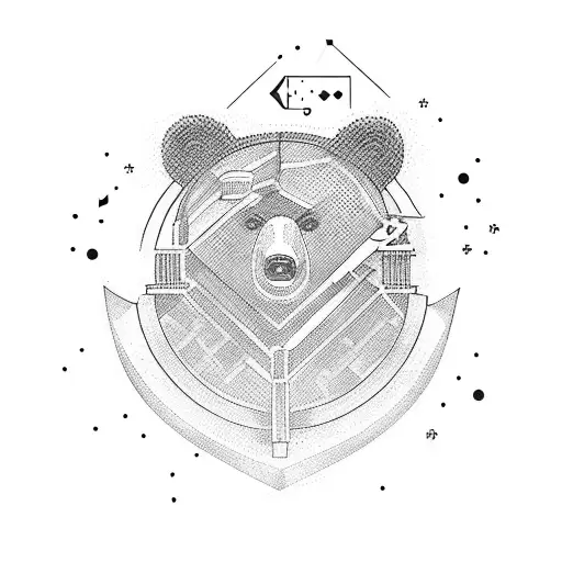 A Software Engineer Bear Building A Music-themed Game