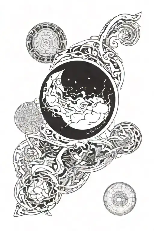 Cybersigilism With A Moon Inside