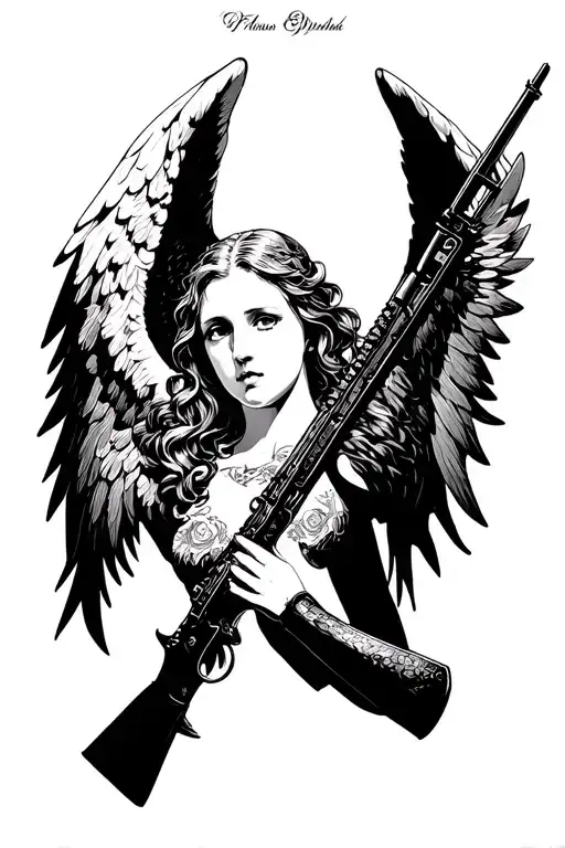 Angel With An Ak