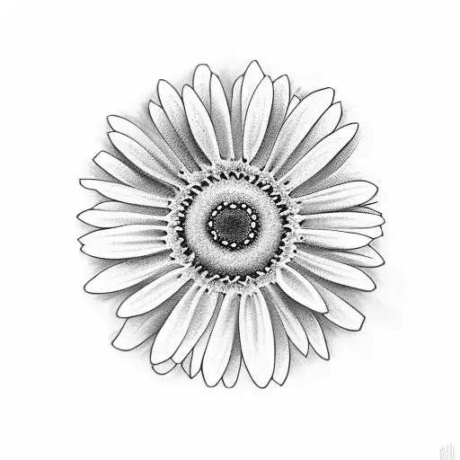 Daisy Con Enredaderas