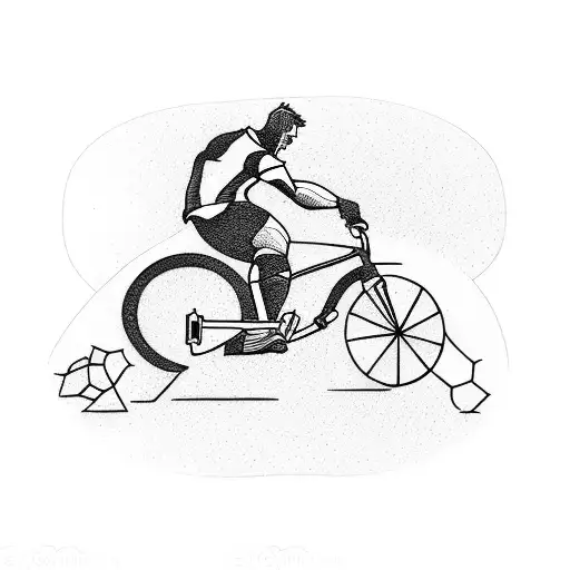 Soccer Player Doing A Bicycle Kick