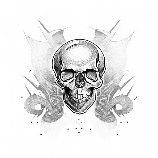Skull And Mohawk