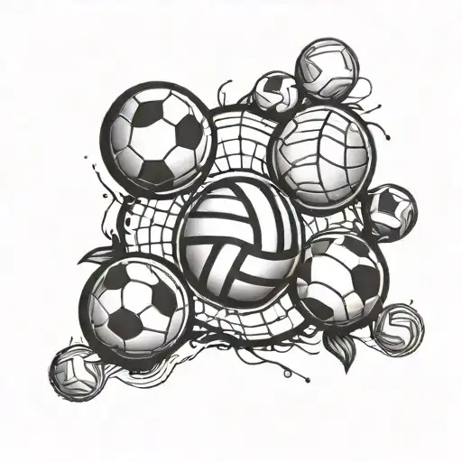 Volleybal Football Tennis Ball