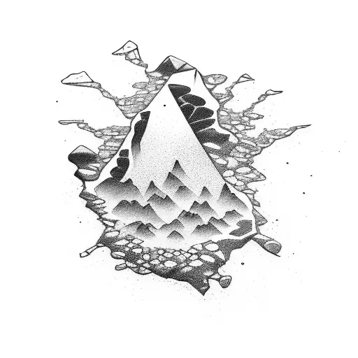 Water Cutting Through Rocks