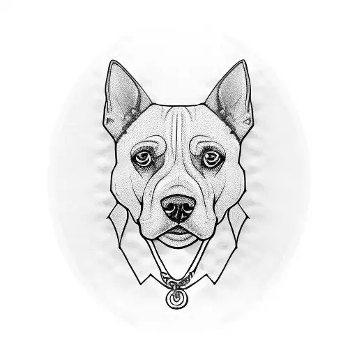 Dog Three Heads Chains