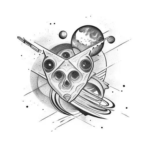 Space And Universe In Arm