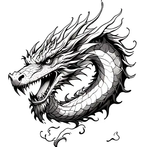 Dragon Breathing Fire