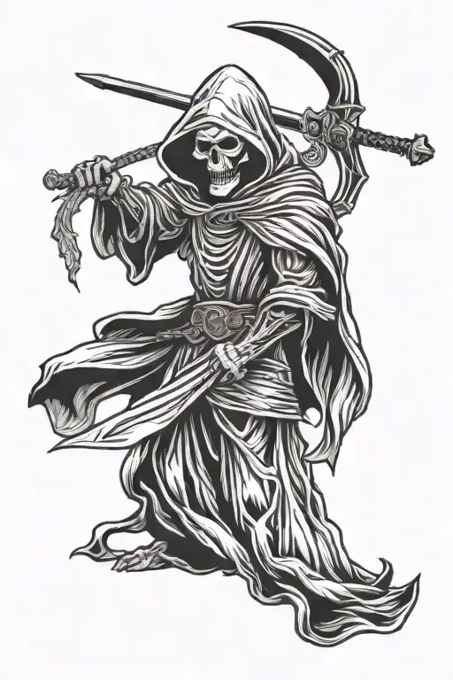 Grim Reaper Holding Sith