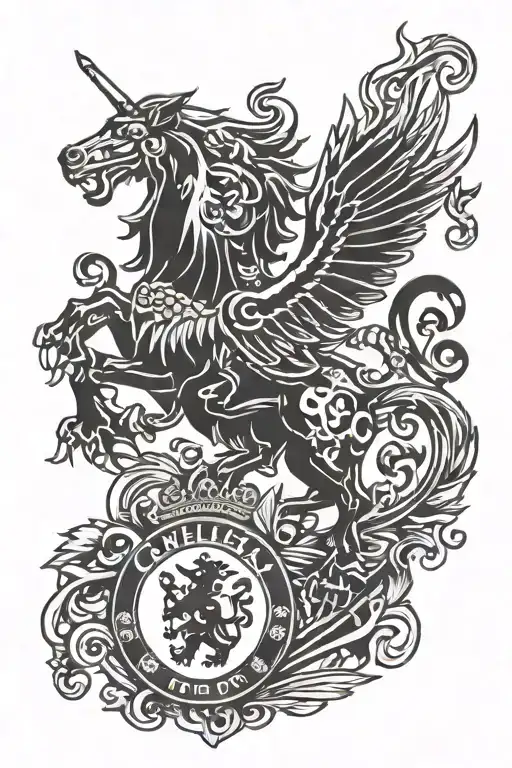 Chelsea Football Club Badge War Scene