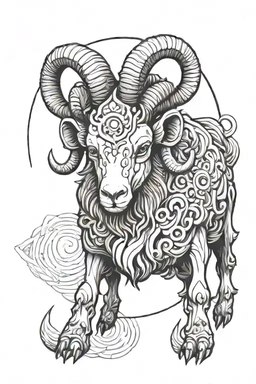 Demon Aries Ram