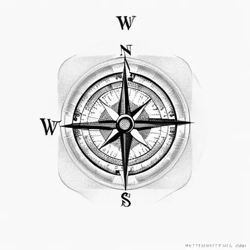 Compass And Football