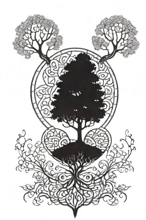 Tree Of Life Intertwined