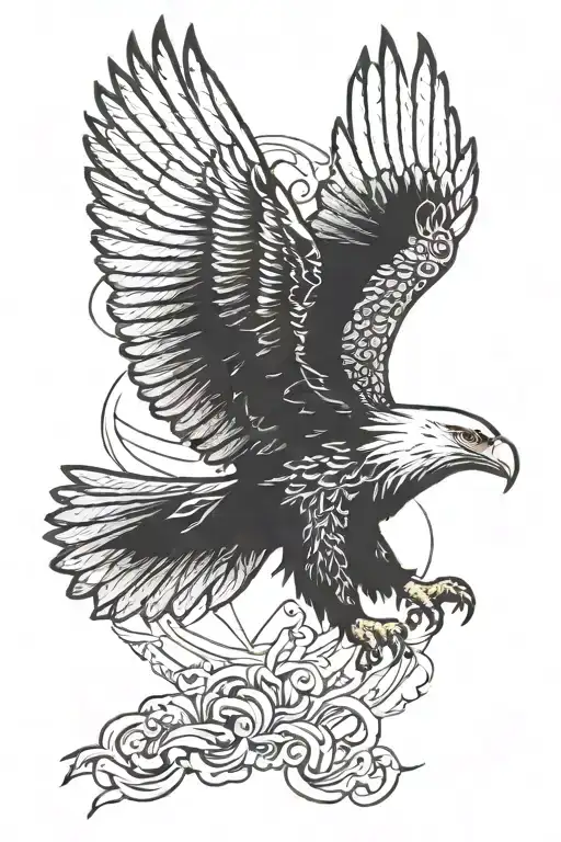 Eagle Flying