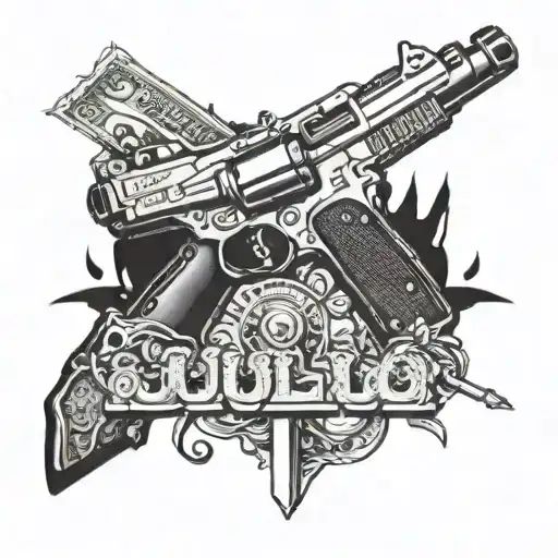 The Name Julio With Guns And Money