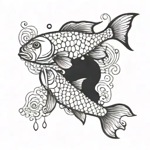 Pisces Fish Swimming