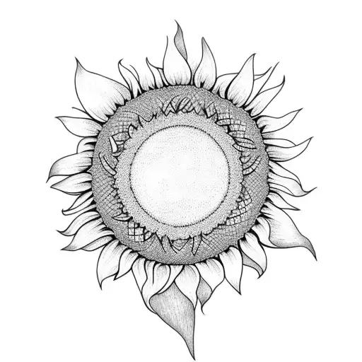 Sunflower Inside Vase