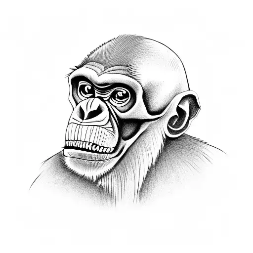 Skull Chimpanzee