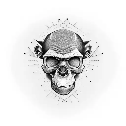 Skull Chimpanzee