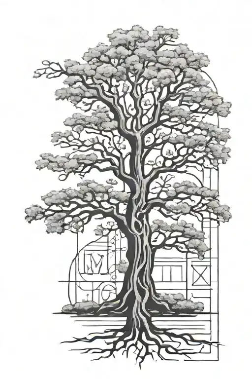Tree With Roman Numerals Mmxii