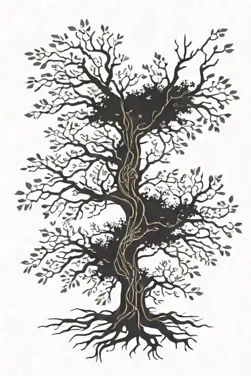 Tree With Roman Numerals Mmxii In Branch