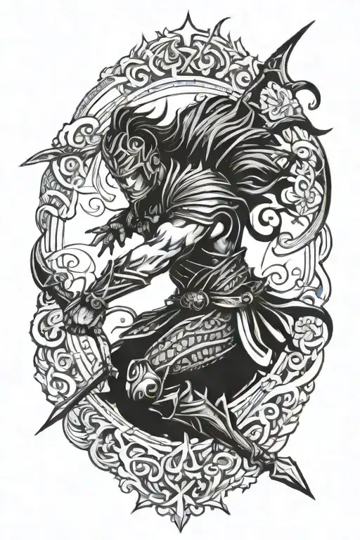 Hero Warrior And Power