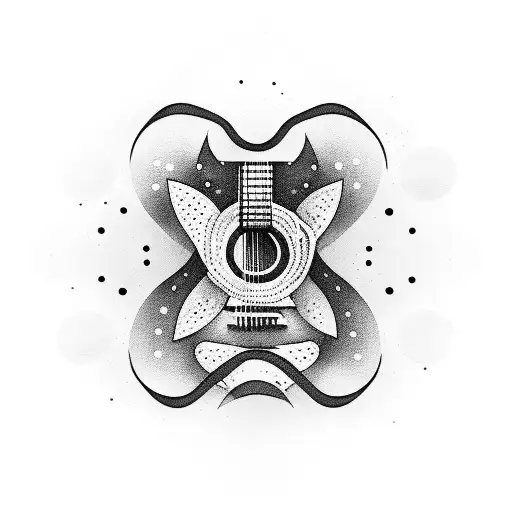 A Guitar With Strings Made Of Black Holes