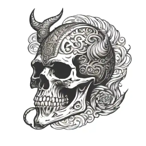 Viking Skull