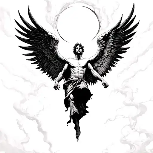 Arc Angel Falling Man