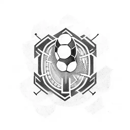 A Hip Hop Artist Surrounded By A Soccer Field