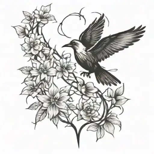 Something That Represents Freedom And Growth Intertwined