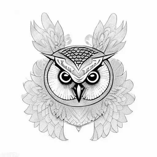 Owl With Key