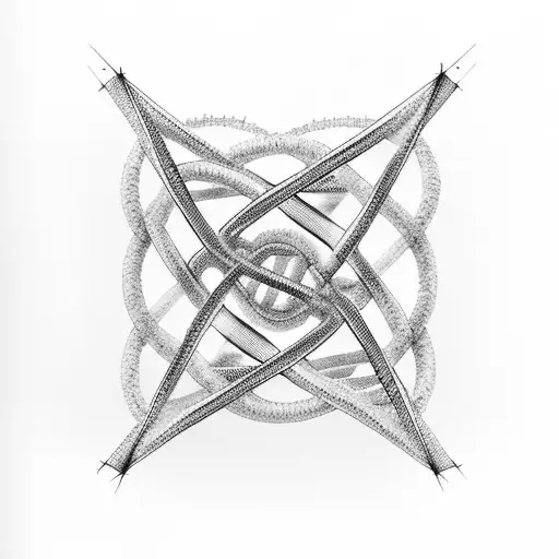 Dna Double Helix With A Scientific Formula Intertwined