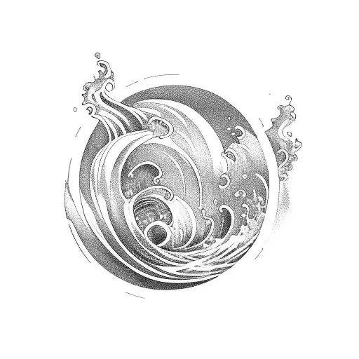 Ocean Wave Dedicated To My Twin Sister