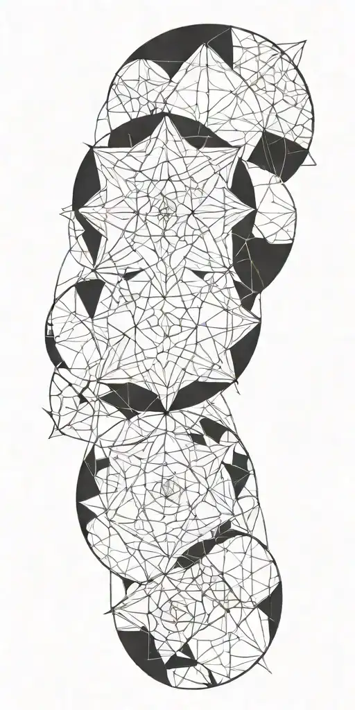 Sacred Geometry Negative Space