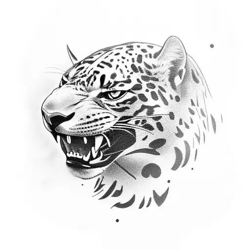 Jaguar Fighting An American Eagle