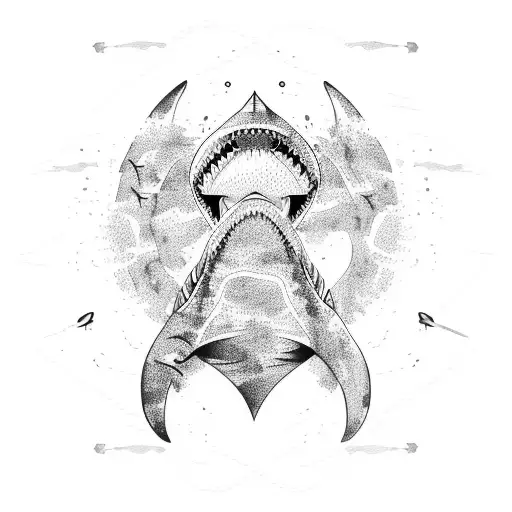 Shark Camouflage Pattern Inspired By Military Uniforms