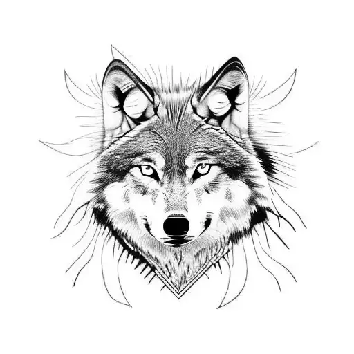 Wolf With Indian Itch