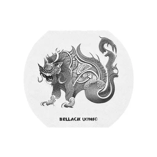 Retail Store Front With Indonesian And Chinese Elements