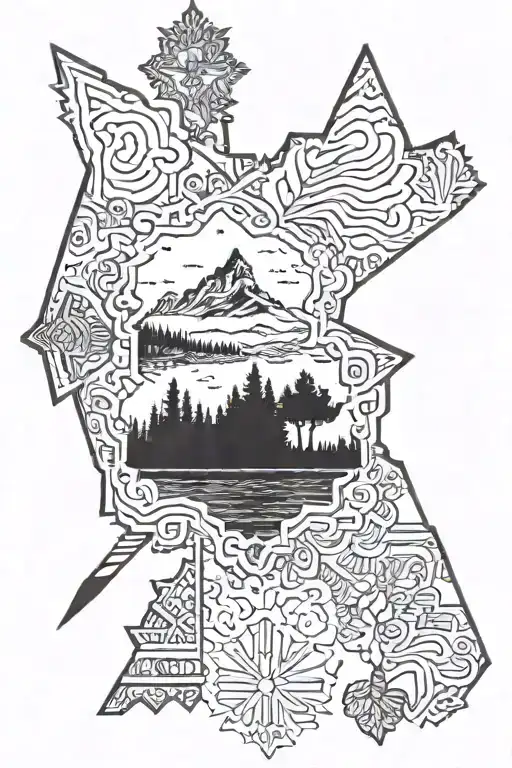 A Canada Themed Arrow