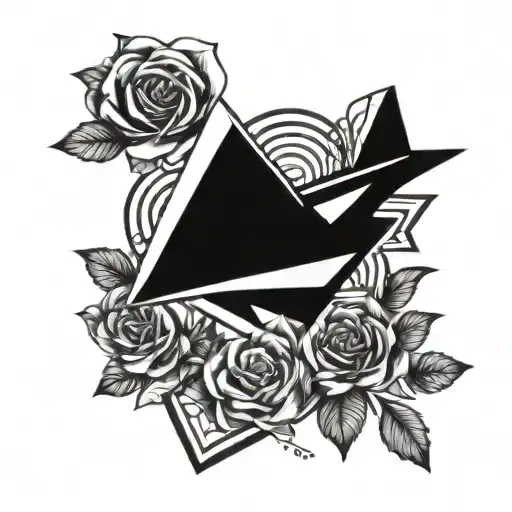 Heart With Paper Airplane