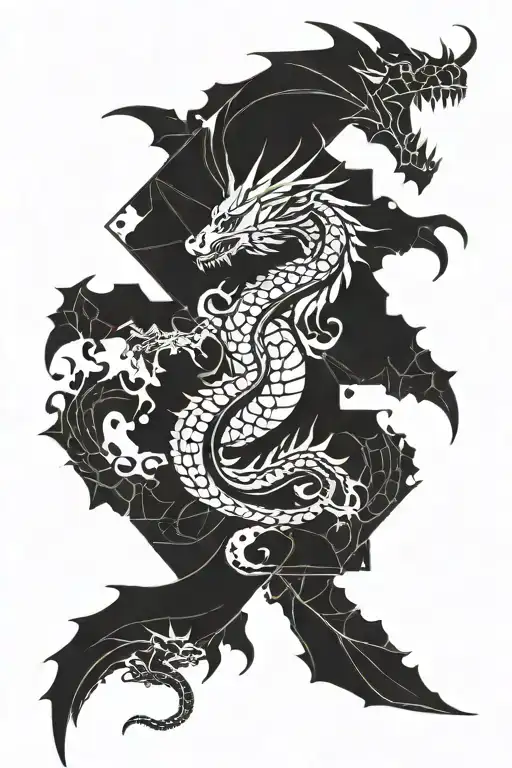 Dragon Game Throne Shaped Geometry