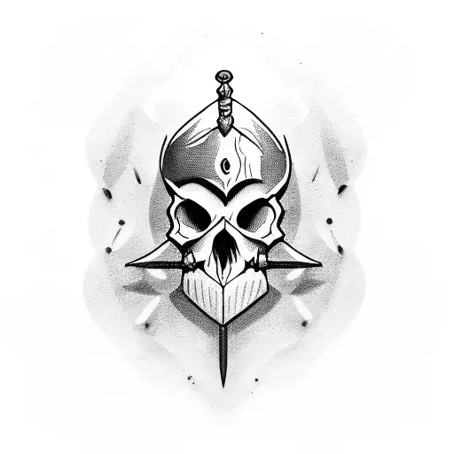Sword Trough Skull
