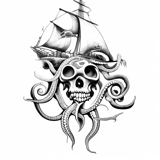 Kraken Navio Pirata