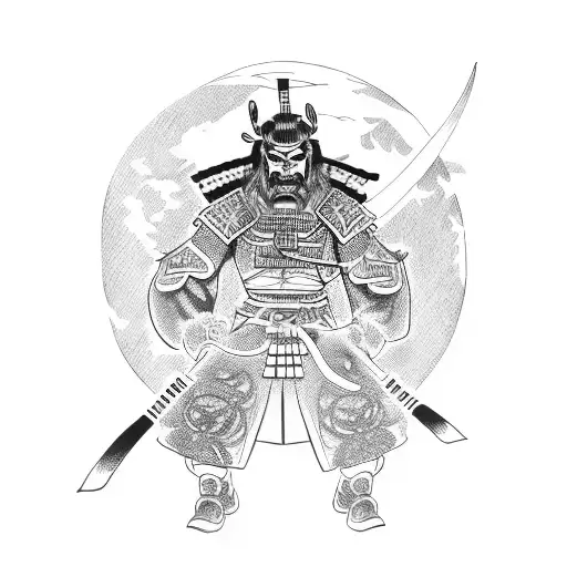 Samurai Demon In Space