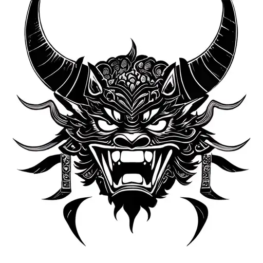 Oni Mask Samurai