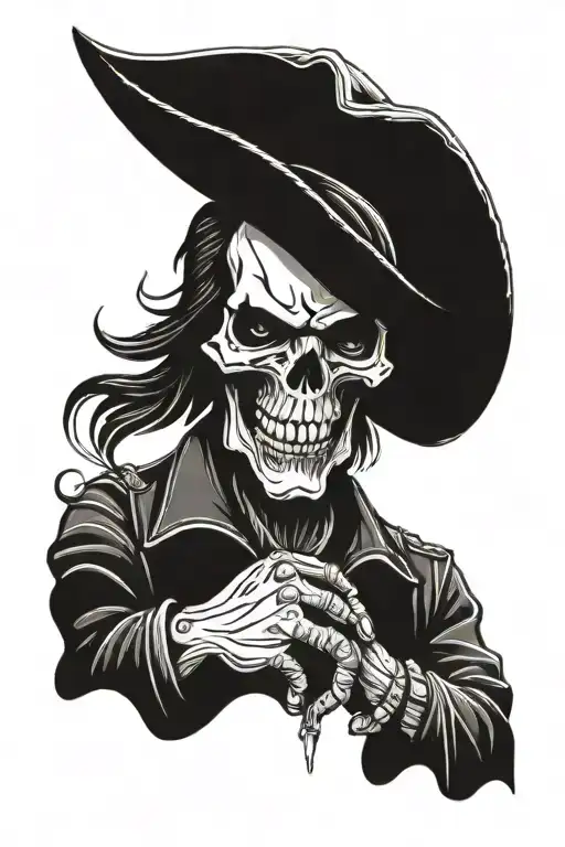 Cowboy Skull
