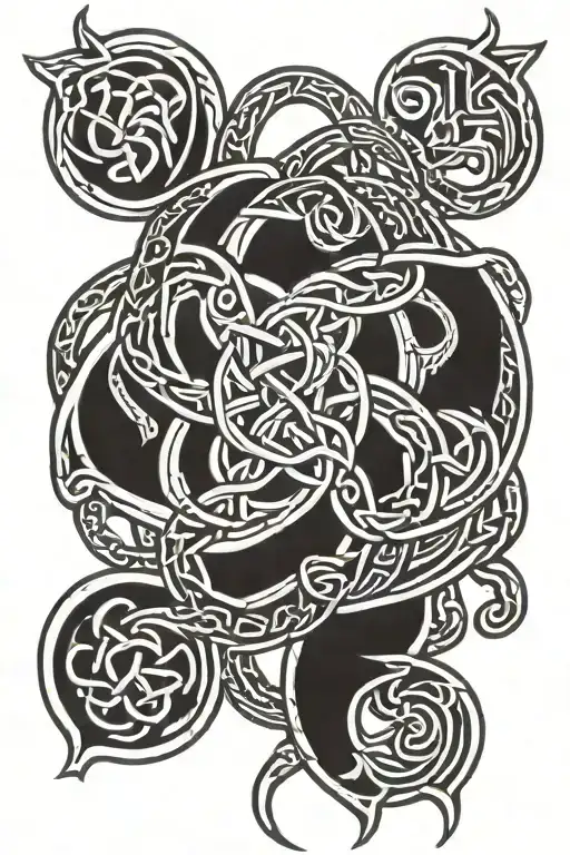 Celtic Knot Design Incorporating