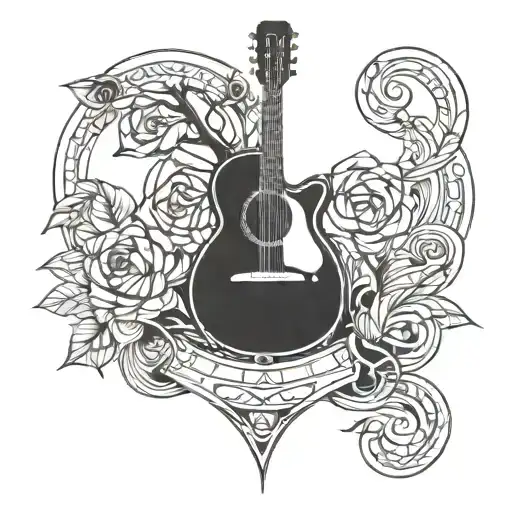 Guitar Mandolin Triquetra