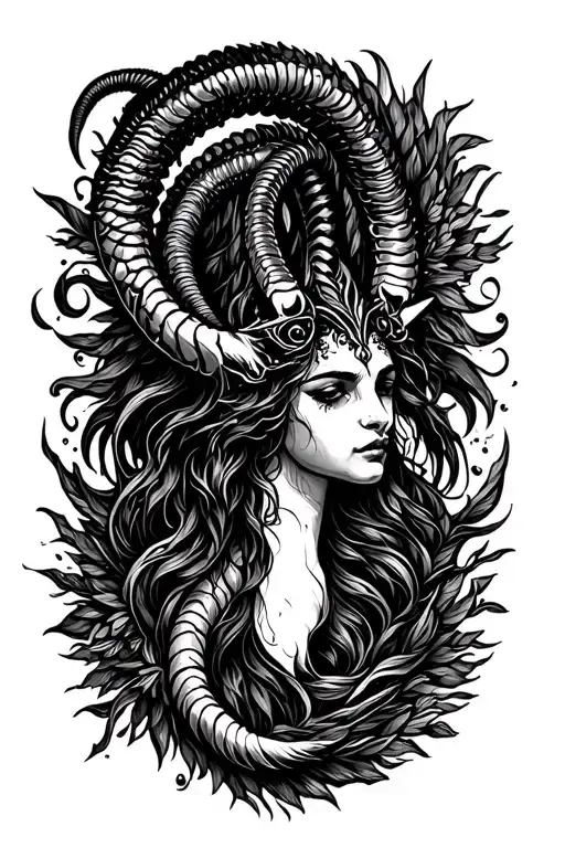 Aquarius Capricorn Symbol